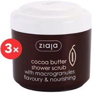 ZIAJA Cocoa Butter Shower Scrub 3 × 200ml - Body Scrub