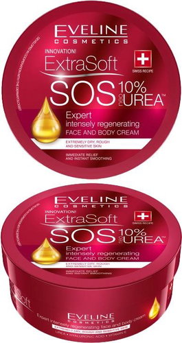 EVELINE COSMETICS Soft SOS 10% Urea Face & Body Cream 175ml - Face Cream - Main image