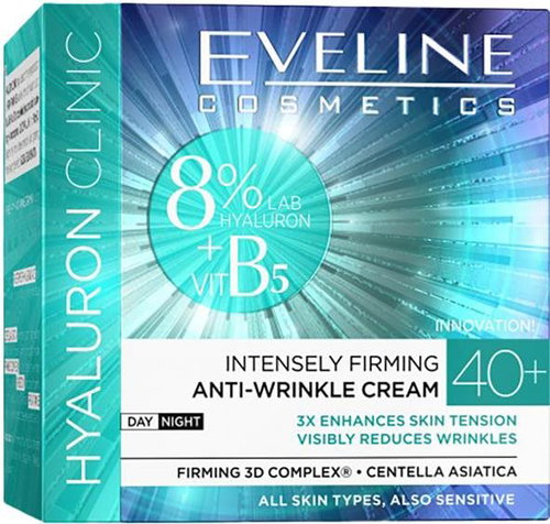 EVELINE COSMETICS Hyaluron Clinic Day And Night Cream 40+ 50ml - Face Cream - Main image