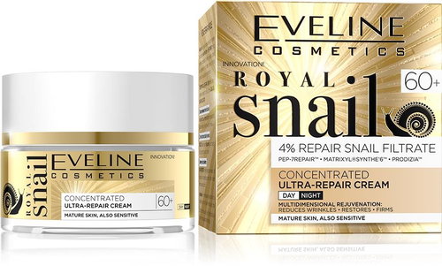 EVELINE COSMETICS Royal Snail Day And Night Cream 60+ 50ml - Face Cream - Main image