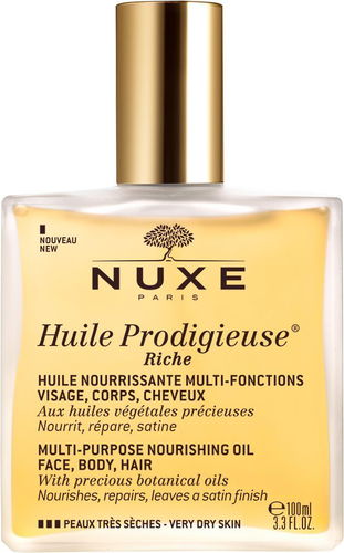 NUXE Huile Prodigieuse Riche Multi-Purpose Nourishing Oil 100 ml - Masážní olej - Hlavní obrázek