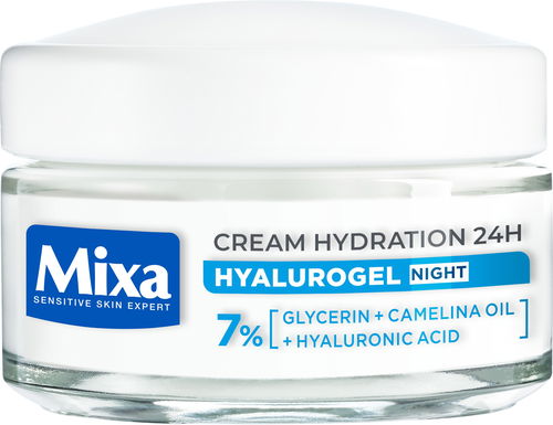 MIXA Hyalurogel Night Hydrating Cream-Mask 50 ml - Pleťový krém - Hlavní obrázek