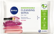 Odličovacie obrúsky NIVEA Face Cleansing Wipes Dry and Sensitive Skin 25 ks - Odličovací ubrousky