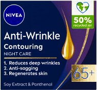 NIVEA Anti-Wrinkle Contouring 65+ Night Cream 50 ml - Krém na tvár