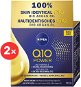NIVEA Q10 Power Anti-Wrinkle + Extra-Nourishing Night Cream 2× 50 ml - Krém na tvár