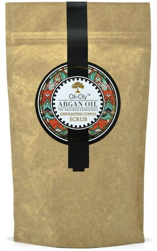 OLI-OLY Exfoliating Coffee Peeling with Argan Oil "Sweet" 80 g - Facial Scrub - Main image