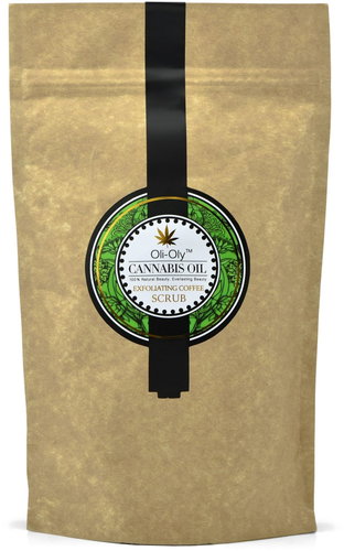 OLI-OLY Exfoliating Coffee Peeling with Hemp Oil 80 g - Facial Scrub - Main image