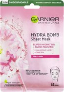 GARNIER Skin Naturals, Hydra Bomb Tissue Mask, Extract of Sakura, 28 g - Pleťová maska