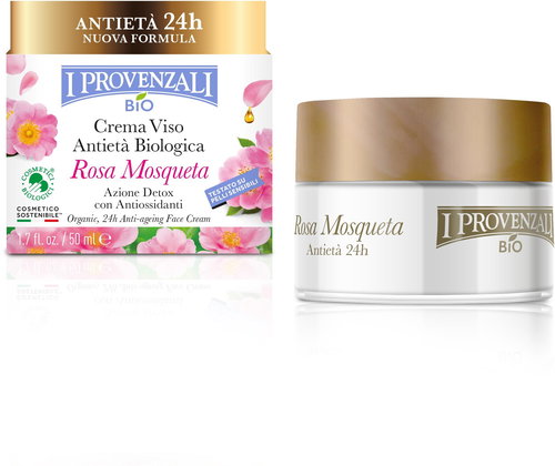 I PROVENZALI BIO Rosa Mosqueta 24h Face Cream 50 ml - Face Cream - Main image