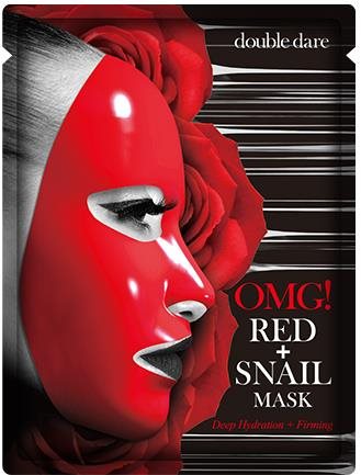 DOUBLE DARE Red Snail Mask OMG! 26g - Face Mask - Main image