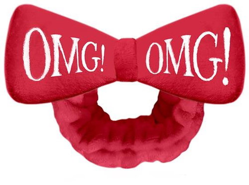 DOUBLE DARE OMG! Headband Red - Makeup Headband - Main image