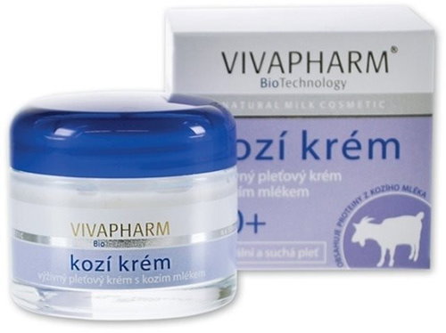 VIVACO Vivapharm Skin Cream with Goat's Milk, 50ml - Face Cream - Main image