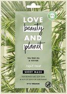 LOVE BEAUTY AND PLANET Tea Tree + Vetiver Mask 1 × 21 ml - Arcpakolás