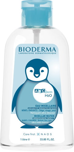 BIODERMA ABCDerm H2O 1l - Micellar Water - Main image
