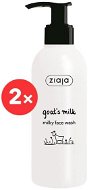 ZIAJA Kozie mlieko mliečny pleťový gél na umývanie 2× 200 ml - Čistiaci gél