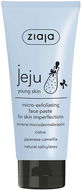 Pleťový peeling ZIAJA Jeju Mikro-exfoliačná pleťová pasta 75 ml - Pleťový peeling