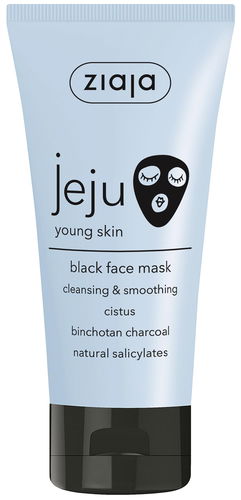 ZIAJA Jeju Černá pleťová maska 50 ml - Pleťová maska - Hlavní obrázek