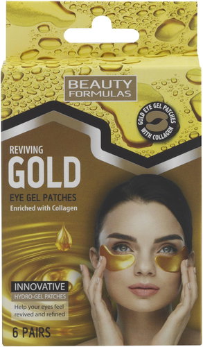BEAUTY FORMULAS Gel Eye Masks with Collagen (6 pairs) - Face Mask - Main image