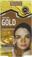 BEAUTY FORMULAS Gold Nose Cleaning Strips 6 pcs - Face Mask