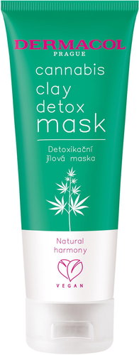 DERMACOL Cannabis clay detox mask 100 ml - Arcmaszk - Fő fotó
