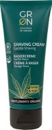GRoN BIO Gentlemen's Organic Shaving Cream Hemp & Hops 75 ml - Borotválkozó krém