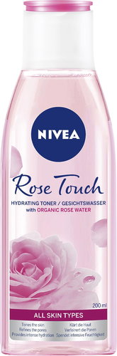 NIVEA Rose Touch Cleansing Toner 200ml - Face Lotion - Main image