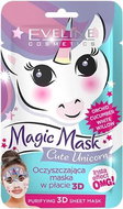 EVELINE COSMETICS Magic Mask Cute Unicorn Purifying 3D Sheet Mask - Face Mask