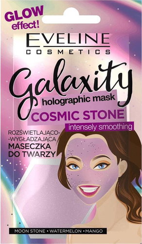 EVELINE COSMETICS Galaxity Holographic Face Mask Intensely Smoothing 10ml - Face Mask - Main image