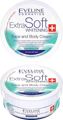 EVELINE COSMETICS Soft Whitening Face and Body Cream 200ml - Face Cream - Main image