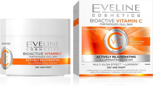 EVELINE COSMETICS Bioactive Vitamin C Actively Rejuvenating Day&Night Cream 50ml - Face Cream - Main image