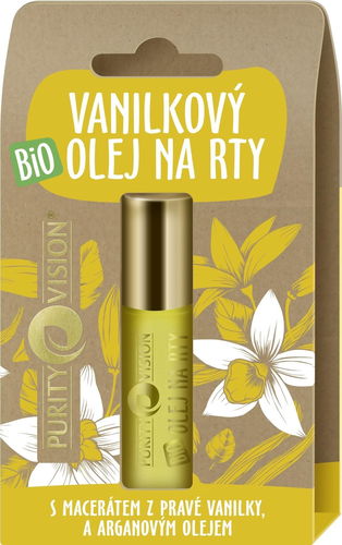 PURITY VISION Bio Vanilkový olej na rty 10 ml - Pleťový olej - Hlavní obrázek