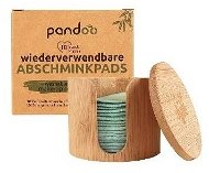 Odličovací tampony PANDOO Pratelné odličovací tamponky 18 ks s úložným boxem - Odličovací tampony