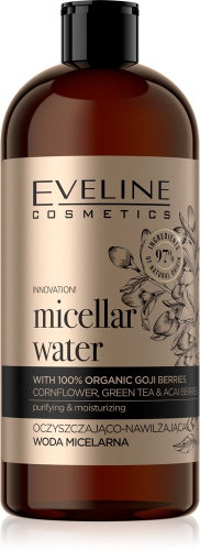 EVELINE COSMETICS Organic Gold Micellar Water 500ml - Micellar Water - Main image