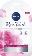 NIVEA Rose Touch Textile under eye mask 1 pár - Pleťová maska