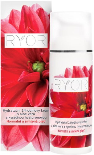 RYOR 24-hour Moisturizing Cream with Aloe Vera and Hyaluronic Acid 50ml - Face Cream - Main image