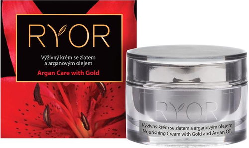 RYOR Nourishing Cream with Gold and Argan Oil 50ml - Face Cream - Main image