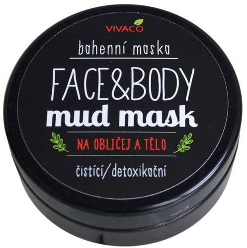 VIVACO Natural mud mask for face and body 200 ml - Face Mask - Main image