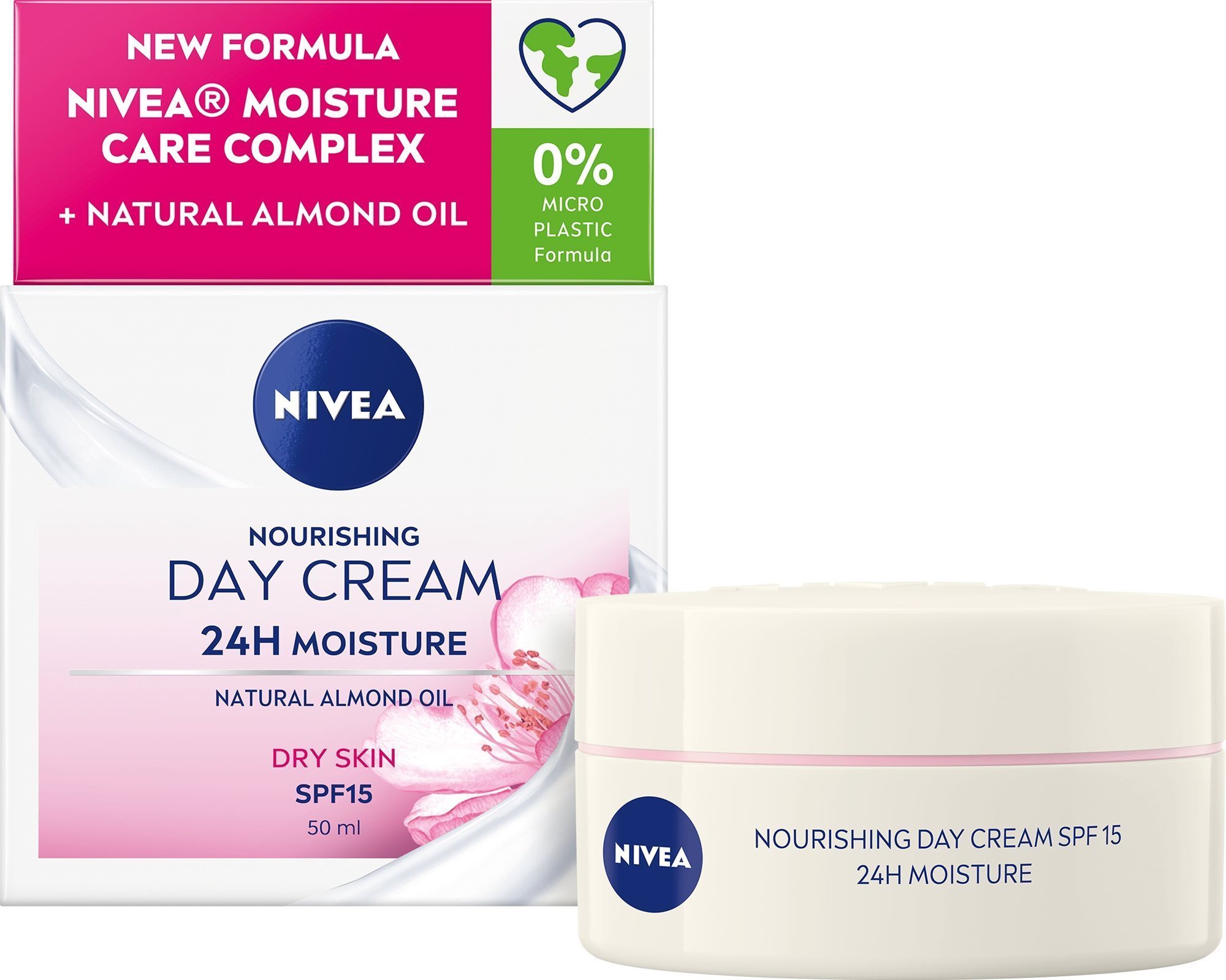 NIVEA Nourishing Day Cream Dry Skin SPF15 50 ml Face Cream alza.sk