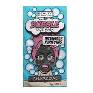 BEAUTY FORMULAS Bublinková pleťová maska (Aktivní uhlí) 7 g - Face Mask