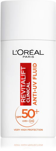 L'ORÉAL PARIS Revitalift Clinical Denní Anti-UV Fluid s velmi vysokou ochranou s SPF50+ a vitaminem  - Pleťový krém - Hlavní obrázek