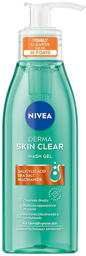 NIVEA Face Derma Activate Wash Gel 150 ml - Arctisztító gél - Fő fotó