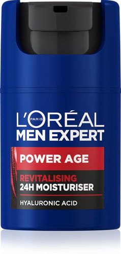 L'ORÉAL PARIS Men Expert Power Age Revitalizační 24h hydratační krém 50 ml - Pleťový krém - Hlavní obrázek