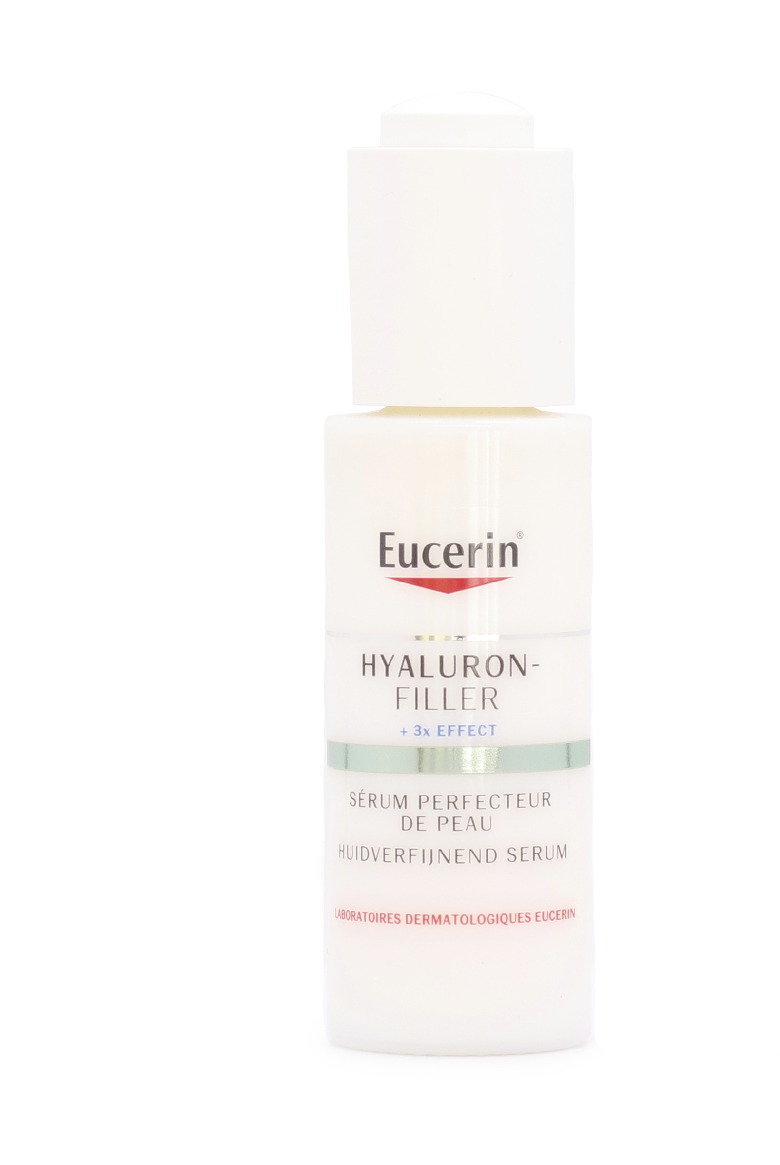 Eucerin Hyaluron-Filler +3× Effect Sérum Perfecteur de Peau Anti-Âge Rides Ridules & Pores, 30 ml