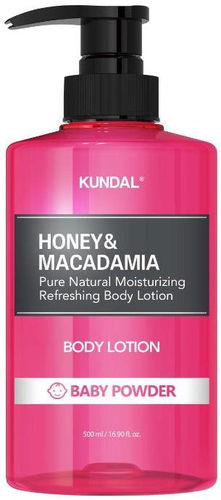 KUNDAL Honey & Macadamia Pure Body Lotion Baby Powder 500 ml - Testápoló - Fő fotó