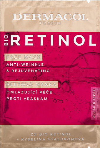 DERMACOL Bio Retinol, 2 × 8ml - Arcmaszk - Fő fotó