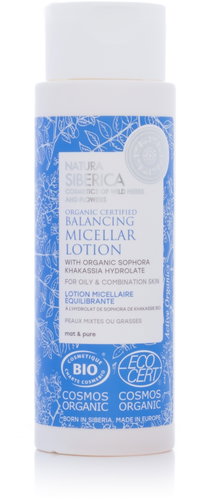 NATURA SIBERICA Organic Certified Balancing Micellar Lotion 150 ml - Micellar Water - Main image