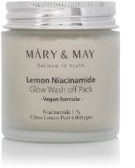 MARY & MAY Lemon Niacinamide Glow Wash off Pack 125 g - Pleťová maska