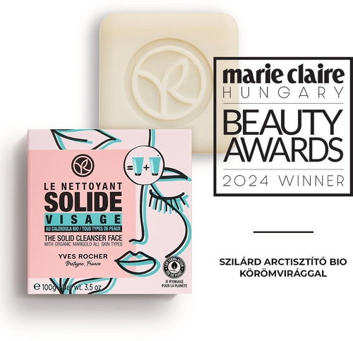 YVES ROCHER Szilárd sminklemosó bio körömvirággal 75 g - Sminklemosó - Fő fotó