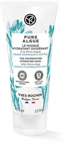 YVES ROCHER Oxygenating Hydrating Mask 75 ml - Face Mask - Main image
