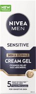 Face Gel NIVEA MEN Face cream Sensitive skin 50 ml - Pleťový gel